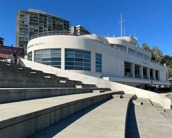 San Francisco Maritime National Historical Park - Aquatic Park Bathhouse (3/3/2025 - Credits: NPS/S.Oliveros)