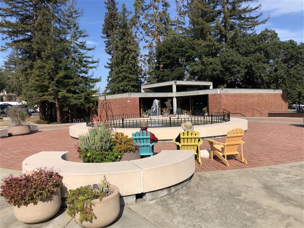 Los Gatos - Civic Center Fountain (7/8/2025 - Credits: Town of Los Gatos)