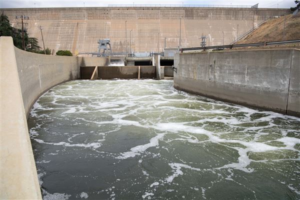 Friant Dam (7/28/2025 - Credits: U.S. Bureau of Reclamation)
