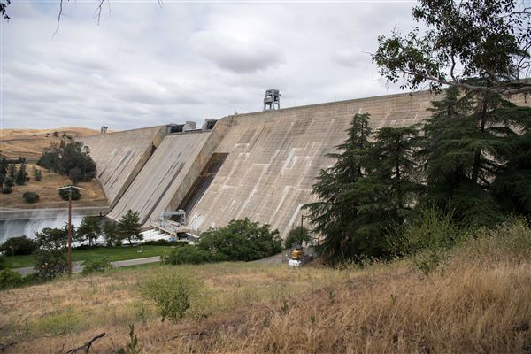Friant Dam (7/28/2025 - Credits: U.S. Bureau of Reclamation)