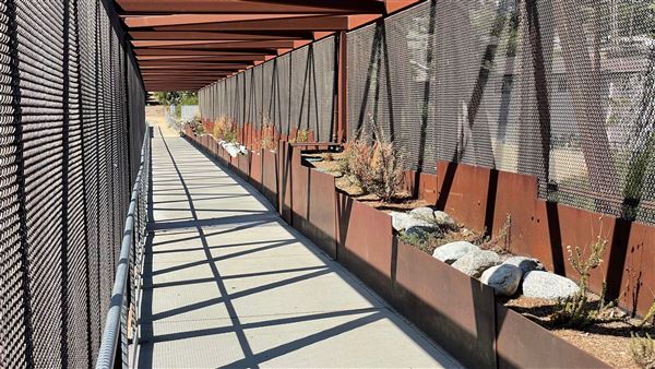 Mark Ridley Thomas Bridge located Kenneth Hahn State Recreational Area (SRA) (10/5/2021 - Credits: Leo Fialho)
