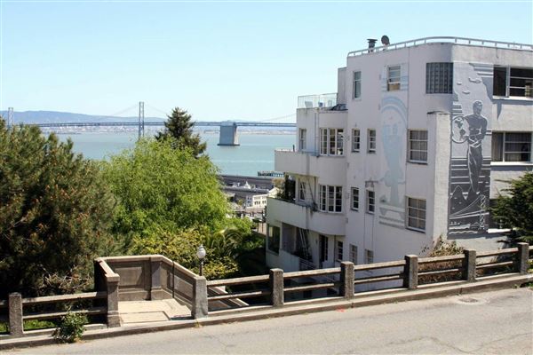 Filbert Steps (10/24/2025 - Credits: San Francisco City & County Film Commission)