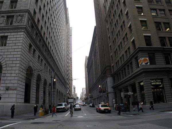 Financial District, San Francisco - Bush St. (10/29/2025 - Credits: San Francisco City & County Film Commission)