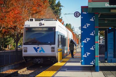 VTA Lightrail Stations - Mountain View (1/22/2026 - Credits: Valley Transport Authority / VTA)