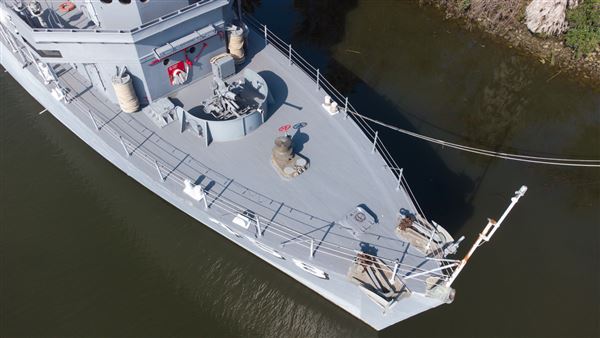 USS Lucid (MSO-458) - Wood Minesweeper (12/1/2025 - Credits: Mark Tovar)