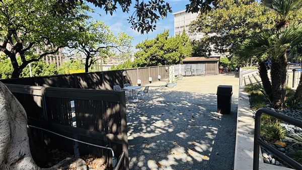 LADWP Headquarters / John Ferraro Building - Outdoor Eating Area (2/25/2026 - Credits: Brandy Davis)