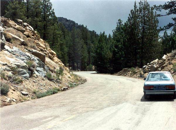 Sherman Pass @ Chimney Peak (12/31/2003)