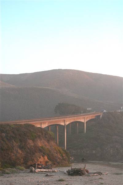 San Gregorio State Beach Bridge (8/9/2010)