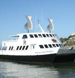 Hornblower Hybrid Alcatraz @ Port of San Francisco - Hornblower Cruises & Events (1/1/2014)