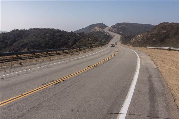 Templin Highway - Angeles National Forest (1/26/2015)