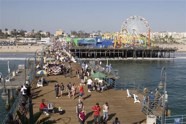 Pacific Park Santa Monica Pier (2/16/2015)