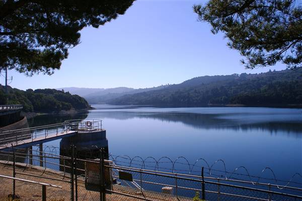 Crystal Springs Reservoir (8/25/2015 - Credits: Brittany Westrum)
