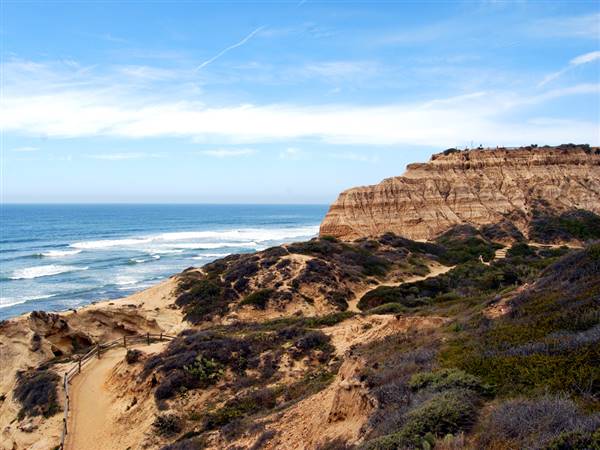 Torrey Pines State Natural Reserve (SNR) (4/4/2012 - Credits: "Torrey PinesState Reserve" by Daniel Orth (CC BY-ND 2.0) [https://creativecommons.org/licenses/by-nd/2.0/legalcode] https://www.flickr.com/photos/danorth1/)
