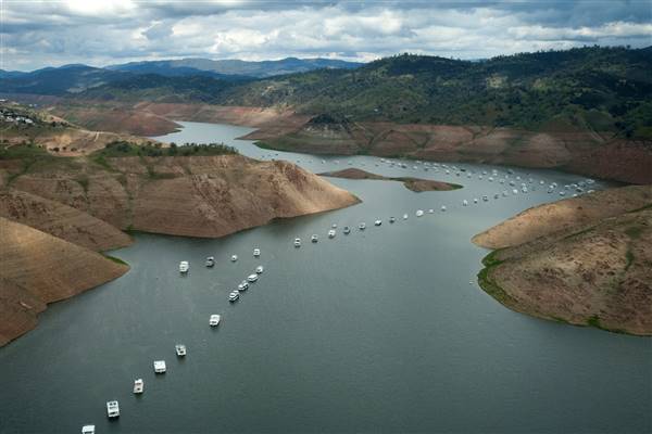 Lake McClure & Barrett Cove Recreation Area (3/2/2015 - Credits: Photo courtesy of California Department of Water Resources)