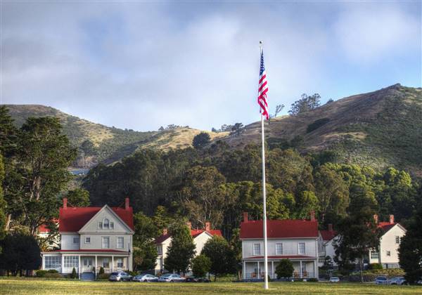 Fort Baker (5/8/2015 - Credits: "Fort Baker Renewal" by Jill / Blue Moonbeam Studio (CC BY-NC-ND 2.0)[https://creativecommons.org/licenses/by-nc-nd/2.0/legalcode] https://www.flickr.com/photos/jfgallery/)