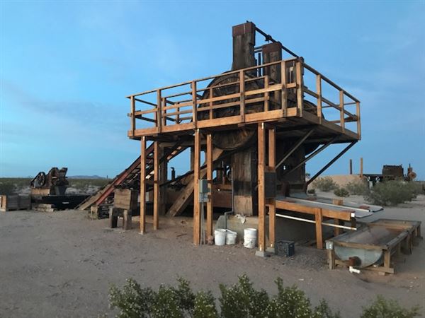 Goffs Schoolhouse (8/8/2018 - Credits: Laura Misajet, Mojave Desert Heritage & Cultural Association)