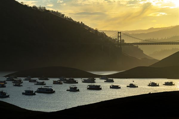 Lake Oroville State Recreation Area (SRA) (7/13/2021 - Credits: Brian Baer)