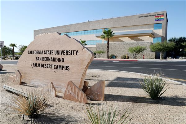 California State University, San Bernardino - CSU San Bernardino and Palm Desert Campus - CSUSB (1/3/2024 - Credits: Photo Courtesy of California State University, San Bernardino)