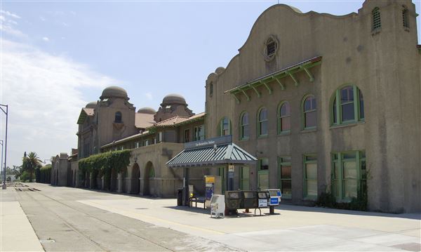 San Bernardino Santa Fe Depot (2/5/2024 - Credits: Photo Courtesy of Amtrak)