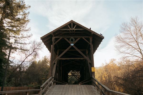 Felton Covered Bridge County Park - Felton Covered Bridge (1/1/2022 - Credits: Ben Ingram 2022)