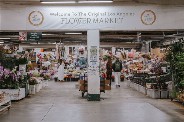 The Original Los Angeles Flower Market (2/26/2024 - Credits: OLAFM Marketing Team)