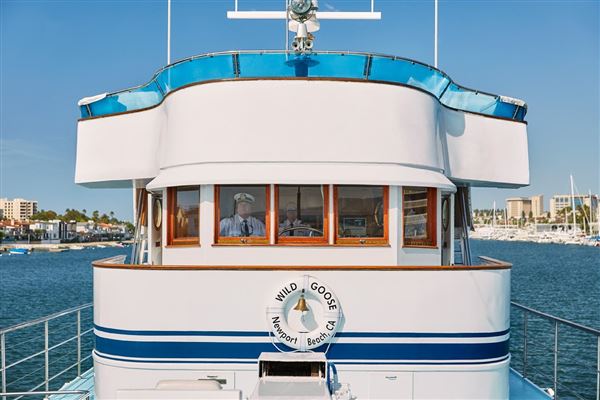 Wild Goose @ Newport Harbor - John Wayne's former Private Yacht - City Cruises (5/14/2024 - Credits: Photo Courtesy of City Experiences)