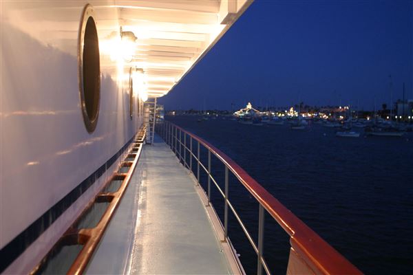 Wild Goose @ Newport Harbor - John Wayne's former Private Yacht - City Cruises (5/14/2024 - Credits: Photo Courtesy of City Experiences)