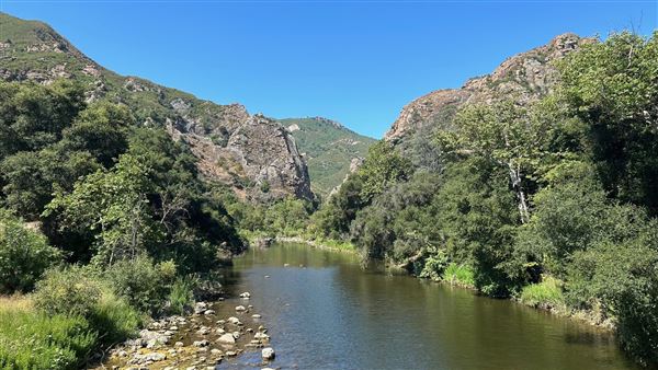 Malibu Creek State Park (SP) - Visitors Center and bridge over creek (6/26/2024 - Credits: Brandy Davis)