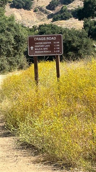 Malibu Creek State Park (SP) - Scenic Views from trail (6/26/2024 - Credits: Brandy Davis)