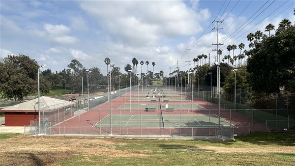 Edward Vincent Park - Tennis Courts (10/17/2024 - Credits: Brandy Davis)