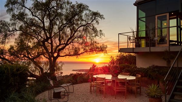 Serene Malibu Villa with Ocean and Mountain Views (11/4/2024 - Credits: Roger Davis)