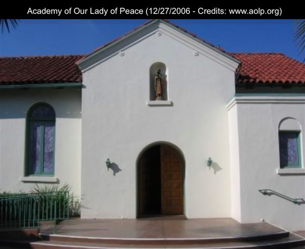 Academy of Our Lady of Peace (12/27/2006 - Credits: Academy of Our Lady of Peace)