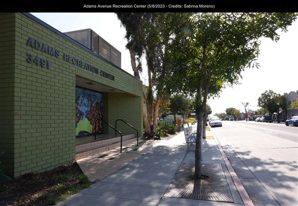 Adams Ave Recreation Center (5/8/2023 - Credits: Sabrina Moreno)