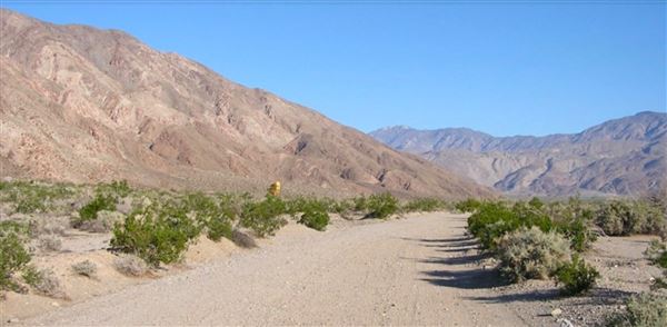 Clark Dry Lake @ Anza-Borrego Desert State Park (8/30/2007 - Credits: San Diego Film Commision)