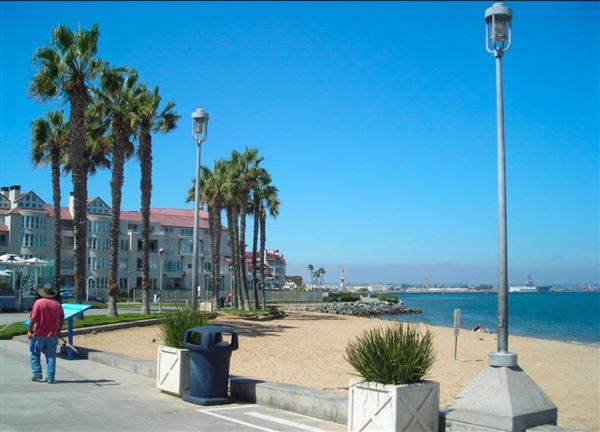 Coronado Ferry Landing Park and Beach (9/18/2008 - Credits: San Diego Film Commision)