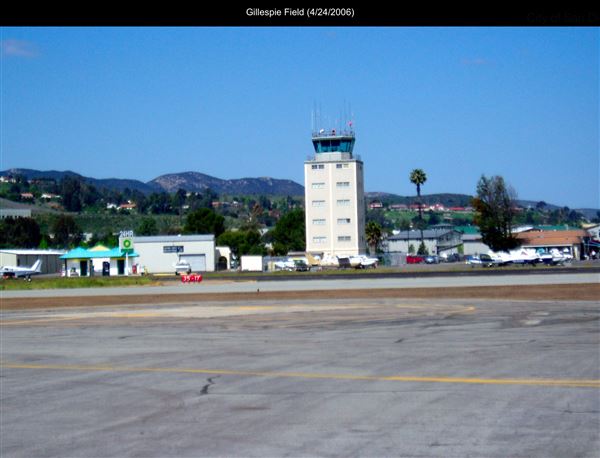 Gillespie Field (4/24/2006 - Credits: San Diego Film Commision)