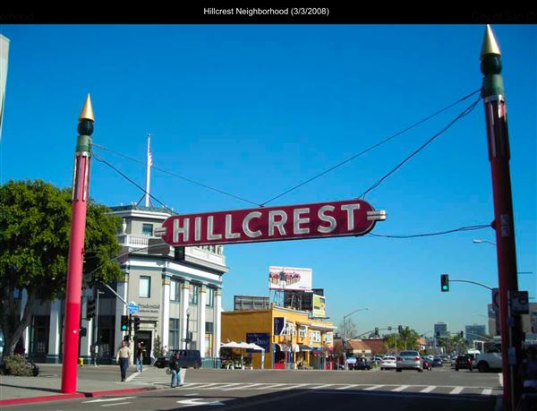 Hillcrest Neighborhood (3/3/2008 - Credits: San Diego Film Commision)