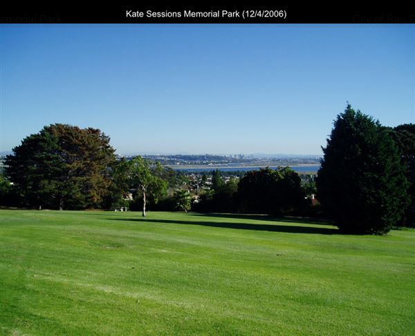 Kate Sessions Memorial Park (12/4/2006 - Credits: San Diego Film Commision)