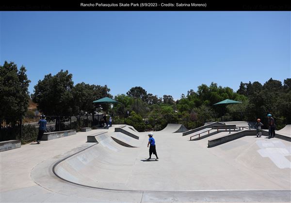 Rancho Penasquitos Skate Park (8/9/2023 - Credits: Sabrina Moreno)