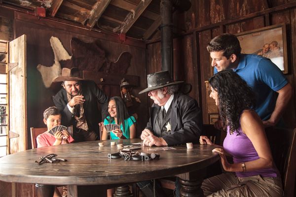 Knott's Berry Farm & Knott's California Marketplace - Ghost Town - Calico Saloon (5/15/2025 - Credits: Six Flags Entertainment Corporation)