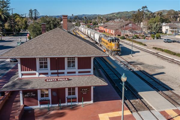 Santa Paula Train Station (6/17/2025 - Credits: Courtesy of Sierra Northern Railway)