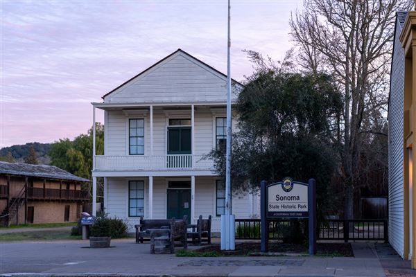 Sonoma State Historic Park (SHP) / General Vallejo’s Home / The Barracks / Mission San Francisco Solano (2/11/2025 - Credits: Brian Baer)