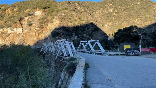 Cattle Canyon Bridge - Angeles National Forest (3/7/2022 - Credits: Leo Fialho)