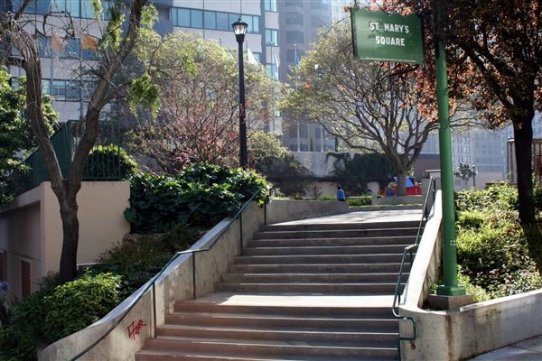 Chinatown San Francisco - St. Mary's Square (10/28/2025 - Credits: San Francisco City & County Film Commission)