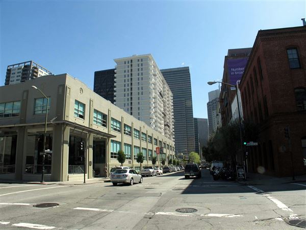 Financial District, San Francisco - Battery St. (10/29/2025 - Credits: San Francisco City & County Film Commission)