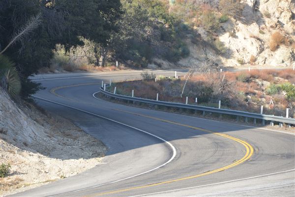 Angeles Crest Highway - SR2 - Between MM 37.21 & Red Box Picnic Area (11/16/2016 - Credits: Leo Fialho)