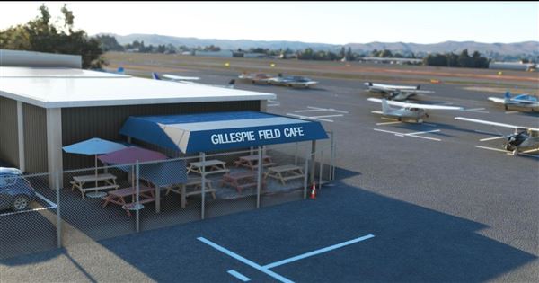 Gillespie Field (10/6/2022 - Credits: San Diego Film Commission)