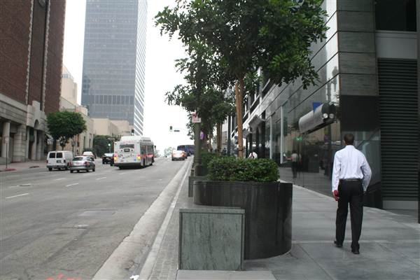 5th St. between Grand Ave. & Olive St. (9/1/2010 - Credits: Lindsay Mizrahi)