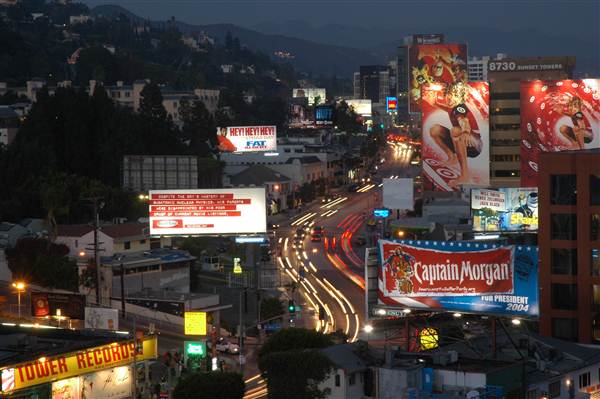 Sunset Blvd - Sunset Strip circa early 2000s (7/2/2012)
