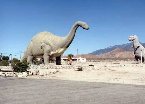 Cabazon Dinosaurs - World's Biggest Dinosaurs - Gift Shop & Museum (12/31/2003)